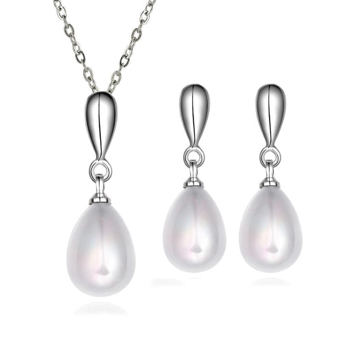 S060fashion new design women pearl   jewelry set