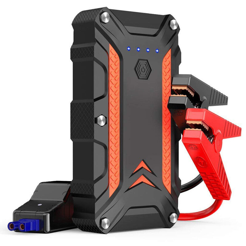 1000A Peak Portable Car Jump Starter - Black