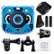 1080P 12MP High Quality Digital Video Camera - Blue