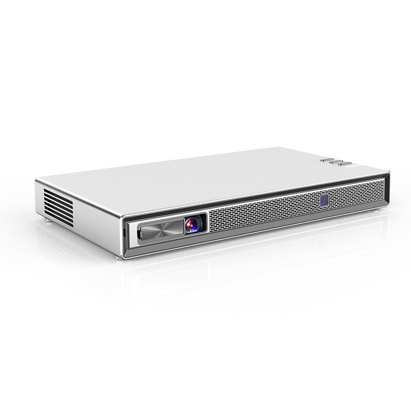 1080P T5 Toumei Portable Mini Projector - Silver