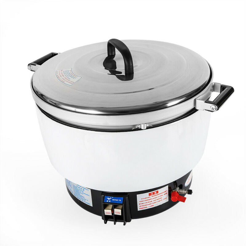 10l Premium Natural Gas Rice Cooker - White