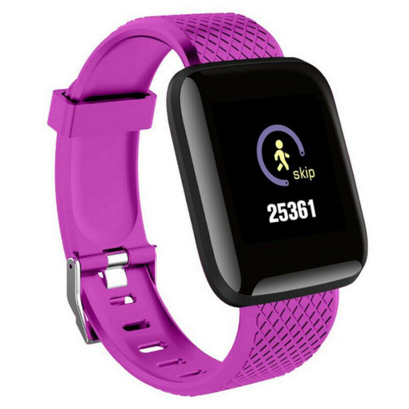 116 Plus Smart Fitness Bracelet Equipment - Pink