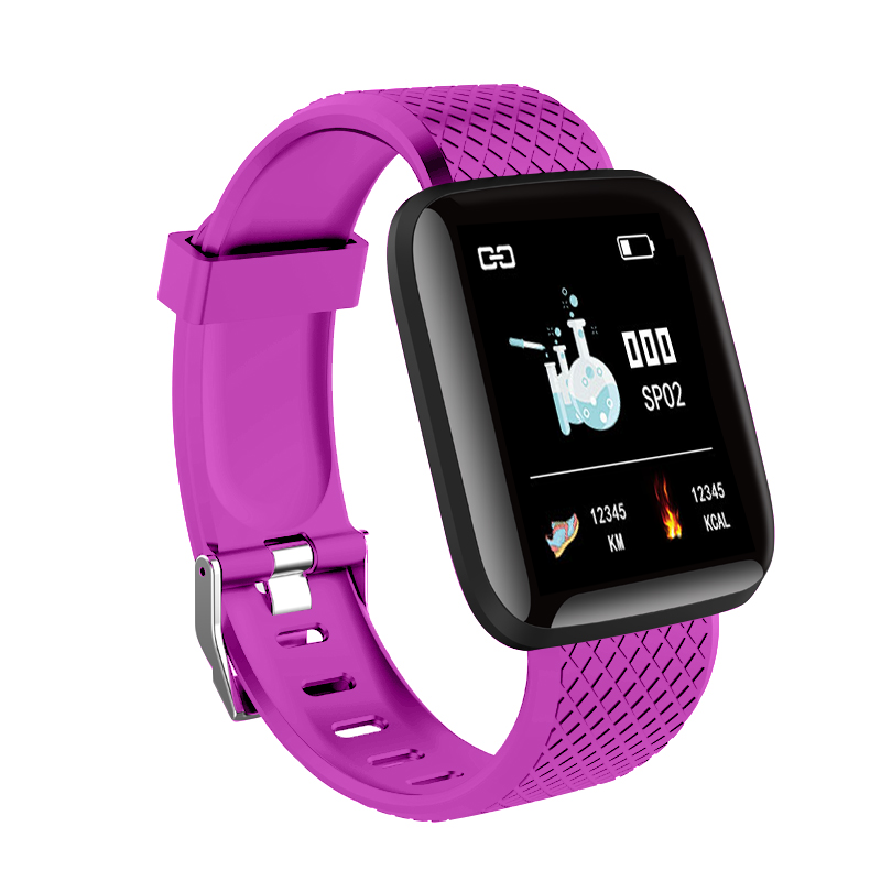 116plus IP67 Premium Smart Wristband - Deep Purple