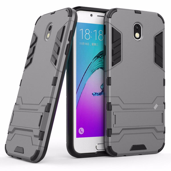 Shockproof Premium Samsung Hard Case - Grey