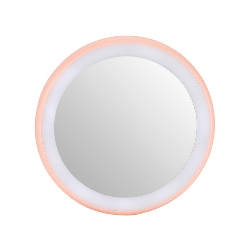 12 Lights Premium Makeup Mirror - Red