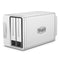 F2-221 Premium Dual Disk Network Storage Server - White