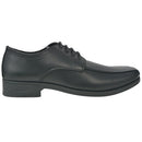 Lace-up shoes for men Black Size 41 PU leather