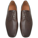 Lace-up shoes for men Brown 40 PU leather