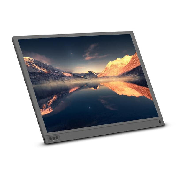 15.6 Inch HDMI Built-in Stereo Portable Monitor - Gray