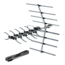 150 Mile HDTV Outdoor Digital TV Antenna - Silver