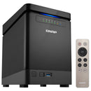 TS-453B Premium 4G Mini Vertical Nas - أسود