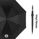 ABD-042507 Car Label Umbrella for Rolls-Royce Mercedes-Benz Bmw Audi Volkswagen Vinyl Golf Long Handle Umbrella