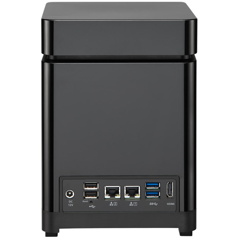 TS-453B Premium 4G Mini Vertical Nas - أسود