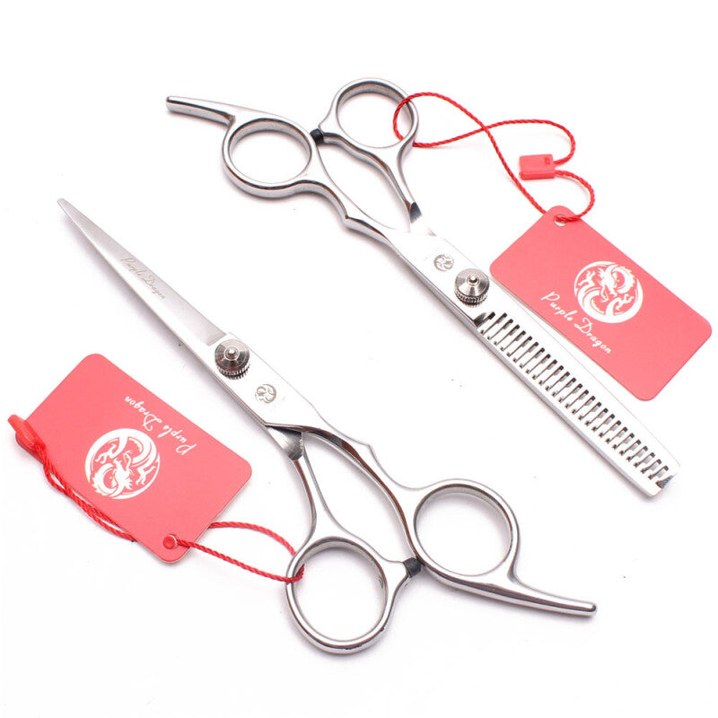 17.5cm Premium Cutting and Thinning Shears - Silver