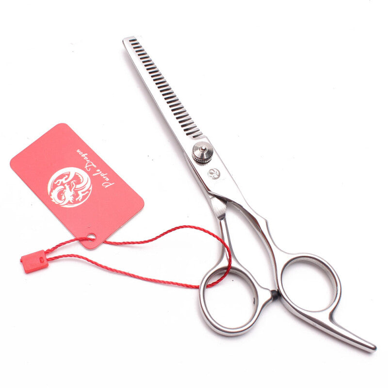 17.5cm Premium Hair Thinning Shears - Silver