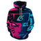 Fashion Loose 3d Digital Printing Men's Hoodie