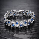 18K High Quality Fashion Jewelry - Blue