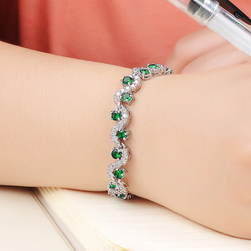 18K High Quality Fashion Jewelry - Green