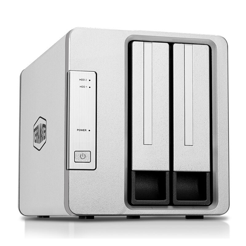 D2-310 Premium Double Disk Raid Array Box - White