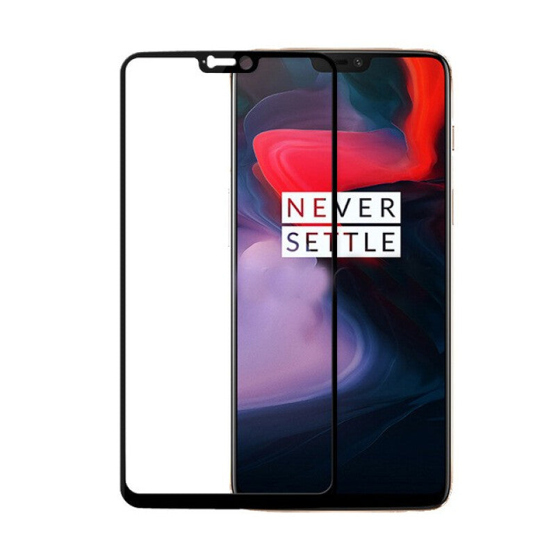 Oneplus 6 Premium Full Tempered Glass - Black