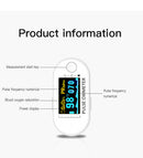 blood oxygen saturation monitor finger pulse oximeter heart rate meter finger clip pulse oximeter