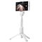 Bluetooth Premium Mobile Phone Tripod - White