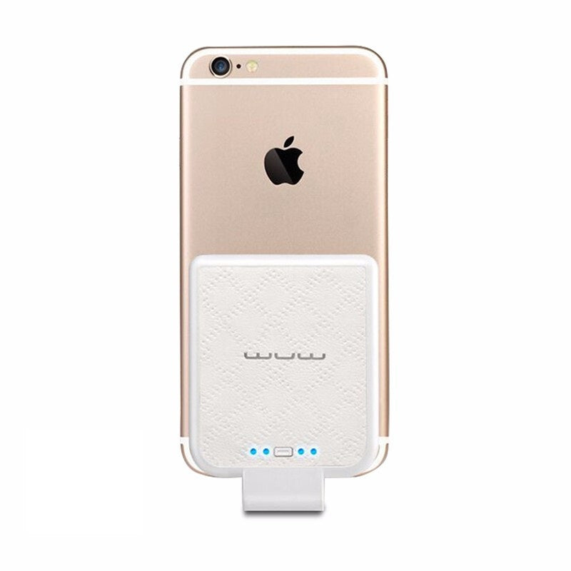 2200 mAh Premium Mini Power Bank - White