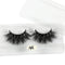 1 Pair Mink Dramatic Long False Eyelashes - Black