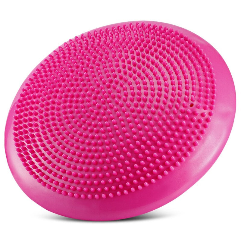 1 Pcs Premium Inflatable Yoga Wobble - Pink