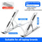 ABD-042607 Laptop Stand Suspended in the Air Can Be Lifted and Adjusted Portable Foldable Portable Desktop Heightened Shelf