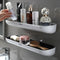 KT-1-10-05 Eco Space Wall Organizer: Smart Towel Rack for Bathrooms, No Drilling Required!