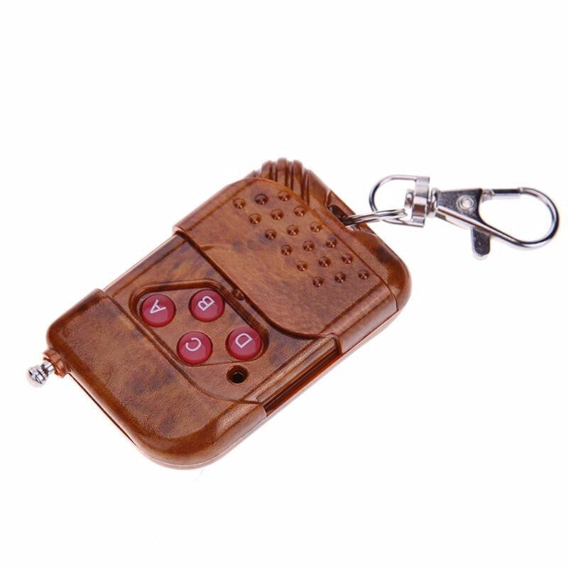 433Mhz 4 Premium Garage Remote Control - Brown