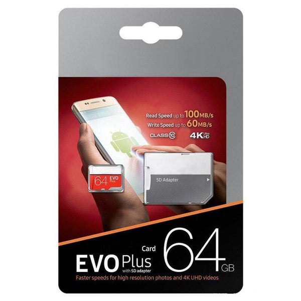 Evo Premium Flash Memory Card - 64GB