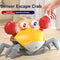 ABD-042603 Crab electric educational toy that crawls and moves and escapes, attracts baby boys and girls from 1 to 2 years old