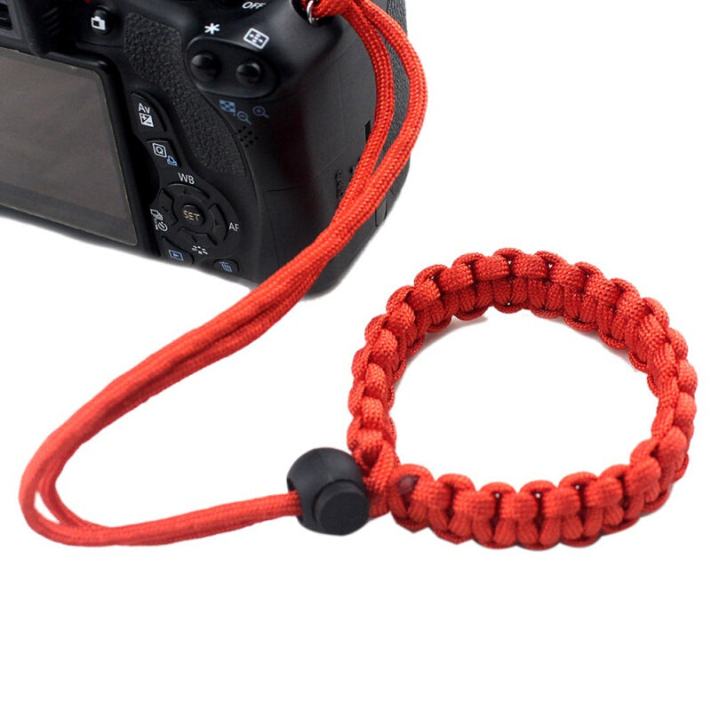 Outdoor Premium Digital Camera Wrist Band - Orange