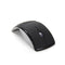 2.4Ghz Durable Foldable Wireless Mouse - Black