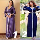 KTX-8130032599256 2024 Latest Netflix Style Popular Fashion Temperament Women's Clothing Kaftan