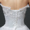 2020 Large Size Trailing Bra Wedding Dress - White