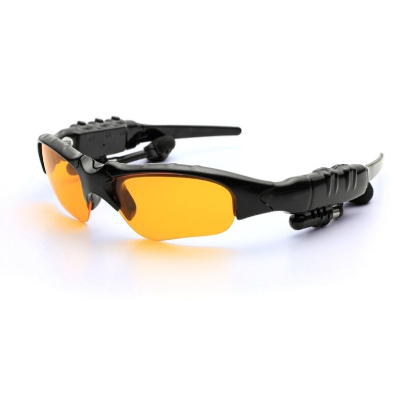 2020 Bluetooth V4.1 Portable Sunglasses - Yellow