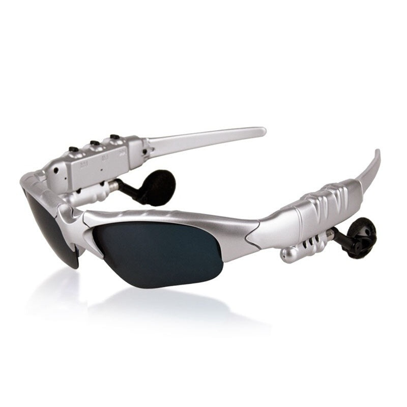 2020 Bluetooth V4.1 Portable Sunglasses - Silver