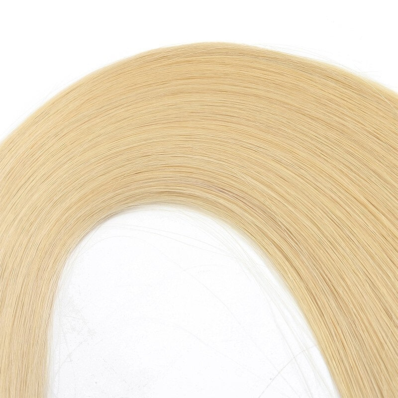 20 Pcs. Chinese Straight Human Hair Bundles - Blonde