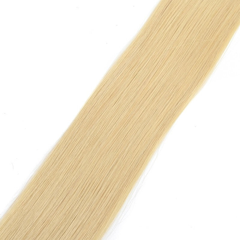 20 Pcs. Chinese Straight Human Hair Bundles - Blonde