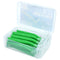 20 Pcs. L-Shaped Interdental Brush Oral Care - Green