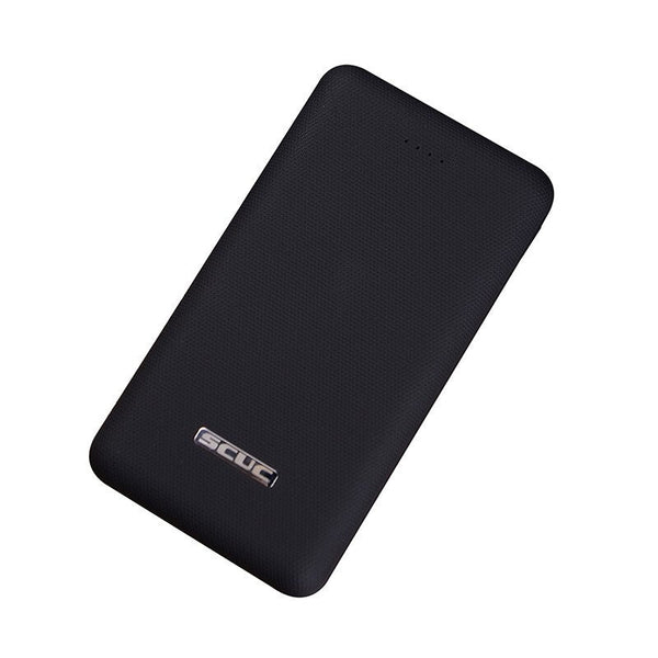 2000 mAh Premium Ultra Thin Power Bank - Black