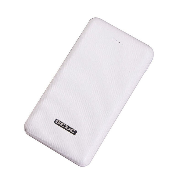 2000 mAh Premium Ultra Thin Power Bank - White