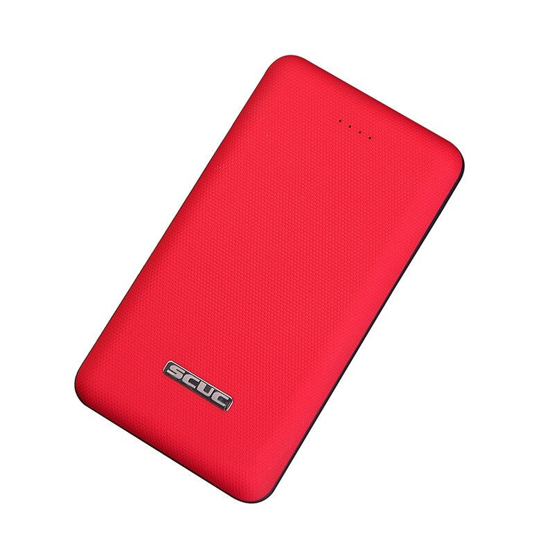 2000 mAh Premium Ultra Thin Power Bank - Red