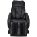 Electric Massage Chair Imitation Leather Black