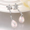 E048 Mixed order brilliant tiny artificial pearl earrings