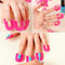 26 Pcs. Nail Art Equipment Manicure Tool - Pink