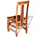 Dining Chairs 4 pcs Solid Sheesham Wood (243964x2)